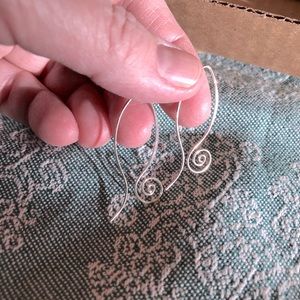 Pretty sterling silver earrings